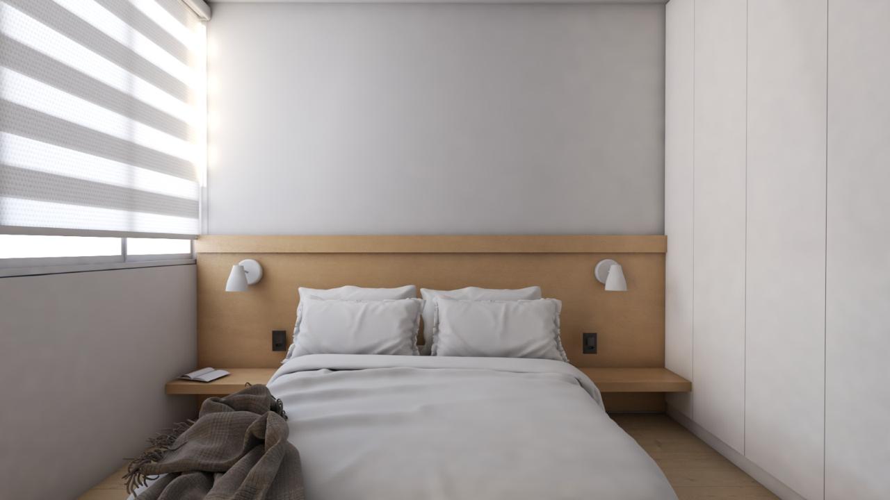 Área: 25m² | Estilo: Minimalista | Tiempo: 2 semanas
